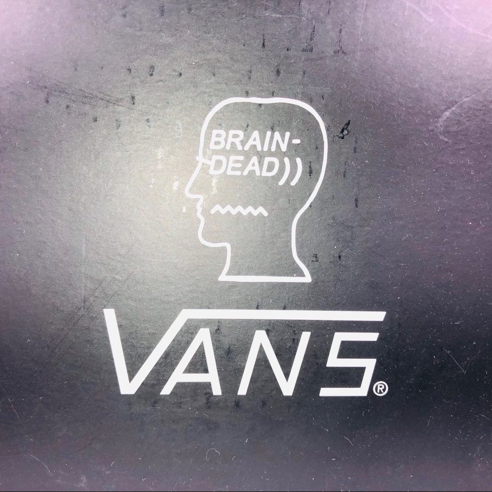 VANS Braindead Era LX Silver Pink Marshmallow Shoe - Picture 9 of 10